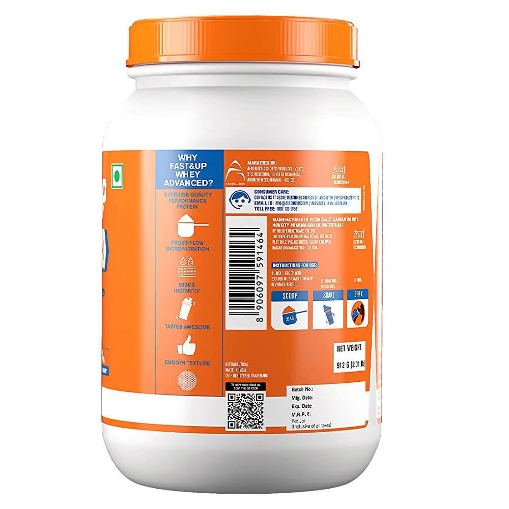 Fast&Up Whey Isolate & Hydrolysate Whey Protein Advanced image 2