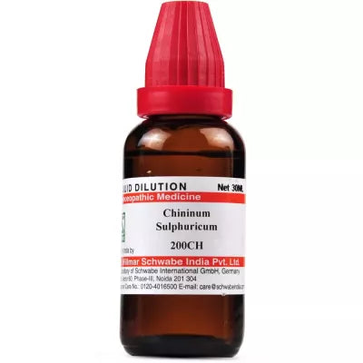 Dr. Willmar Schwabe India Chininum Sulphuricum Dilution image 4
