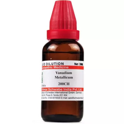 Dr. Willmar Schwabe India Vanadium Metallicum Dilution image 4