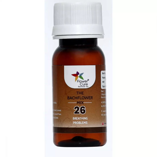 Bach Flower Mix 26 Breathing Problems Drop - 30 ml