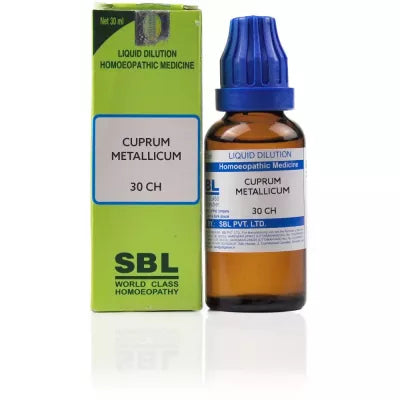 SBL Homeopathy Cuprum Metallicum Dilution image 2
