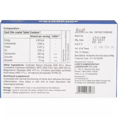 Lord’s Multinutrient Tablets General Wellness Supplement image 4