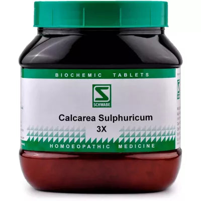 Dr. Willmar Schwabe India Calcarea Sulphurica Biochemic Tablets image 6