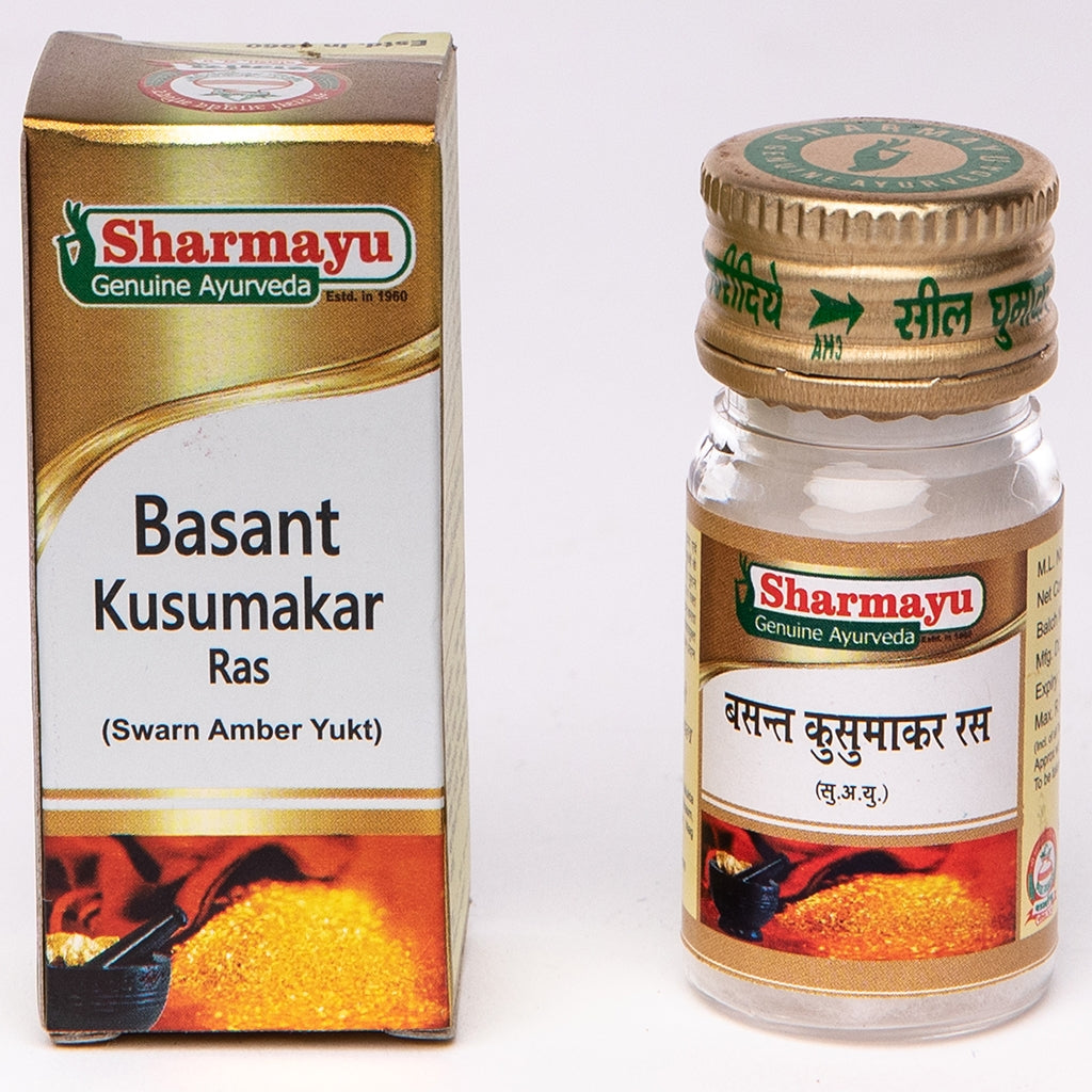 Sharmayu Ayurveda Basant Kusumakar Ras (S. A. Y.) - 25 tabs image 2