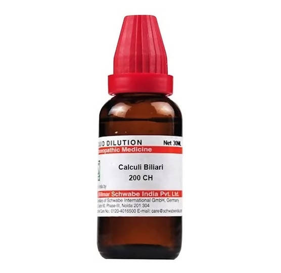 Dr. Willmar Schwabe India Calculi Biliari Dilution image 2