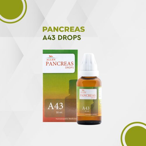 Allen Homeopathy A43 Pancreas Drops image 2