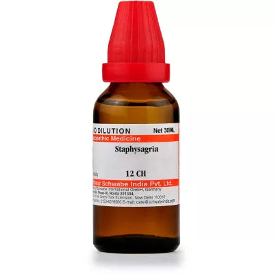 Dr. Willmar Schwabe India Staphysagria Dilution image 5