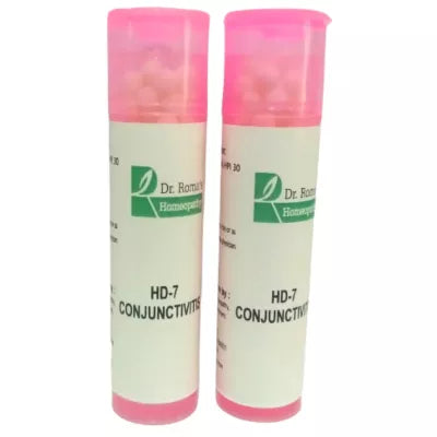 Dr. Romas Homeopathy HD-7 Conjunctivitis 2 Bottles - 16 gms (Each) image 3