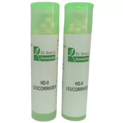 Dr. Romas Homeopathy HD-9 Leucorrhoea 2 Bottles - 16 gms (Each) image 3