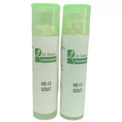 Dr. Romas Homeopathy HD-13 Gout 2 Bottles - 16 gms (Each) image 3