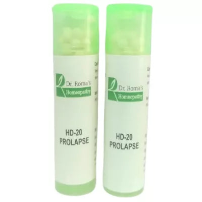 Dr. Romas Homeopathy HD-20 Prolapse 2 Bottles - 16 gms (Each) image 3