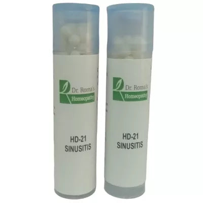 Dr. Romas Homeopathy HD-21 Sinusitis 2 Bottles -16 gms (Each) image 3
