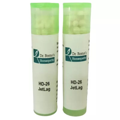 Dr. Romas Homeopathy HD-26 Jetlag 2 Bottles - 16 gms (Each) image 3