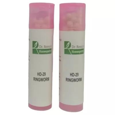 Dr. Romas Homeopathy HD-29 Ringworm 2 Bottles - 16 gms (Each) image 3
