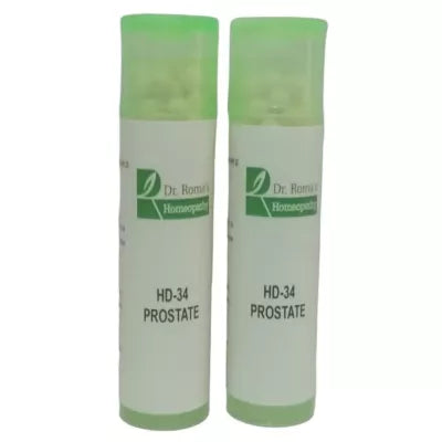 Dr. Romas Homeopathy HD-34 Prostate 2 Bottles - 16 gms (Each) image 3