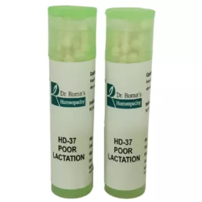 Dr. Romas Homeopathy HD-37 Poor Lactation 2 Bottles - 16 gms (Each) image 3
