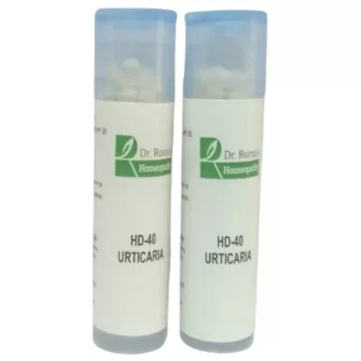 Dr. Romas Homeopathy HD-40 Urticaria 2 Bottles - 16 gms (Each) image 3