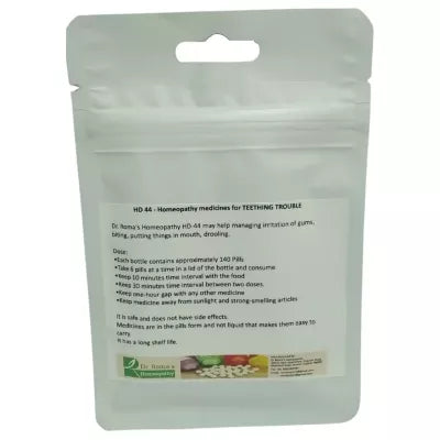 Dr. Romas Homeopathy HD-44 Teething Trouble 2 Bottles - 16 gms (Each) image 2