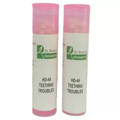 Dr. Romas Homeopathy HD-44 Teething Trouble 2 Bottles - 16 gms (Each) image 3