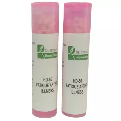 Dr. Romas Homeopathy HD-56 Fatigue After Illness 2 Bottles - 16 gms (Each) image 3