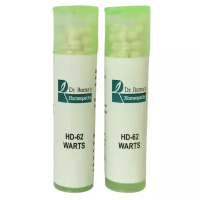 Dr. Romas Homeopathy HD-62 Warts 2 Bottles - 16 gms (Each) image 3