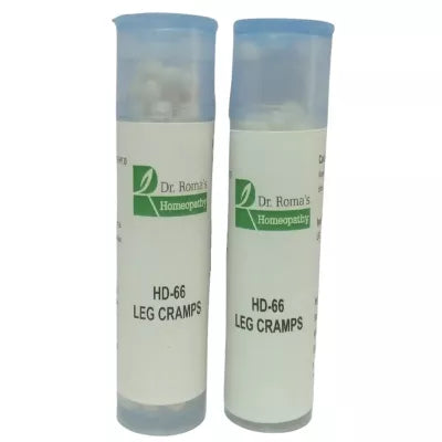 Dr. Romas Homeopathy HD-66 Leg Cramps 2 Bottles - 16 gms (Each) image 2