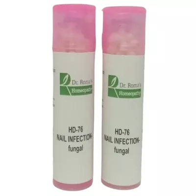 Dr. Romas Homeopathy HD-76 Nail Infection Fungal 2 Bottles - 16 gms (Each) image 3