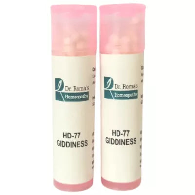 Dr. Romas Homeopathy HD-77 Giddiness 2 Bottles - 16 gms (Each) image 2