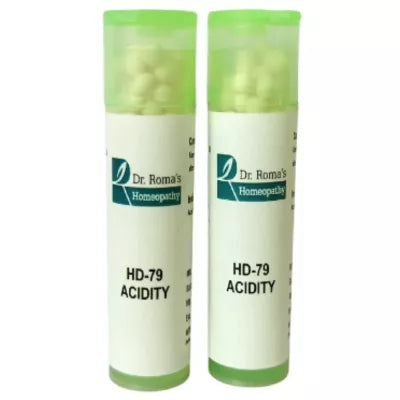 Dr. Romas Homeopathy HD-79 Acidity 2 Bottles - 16 gms (Each) image 3
