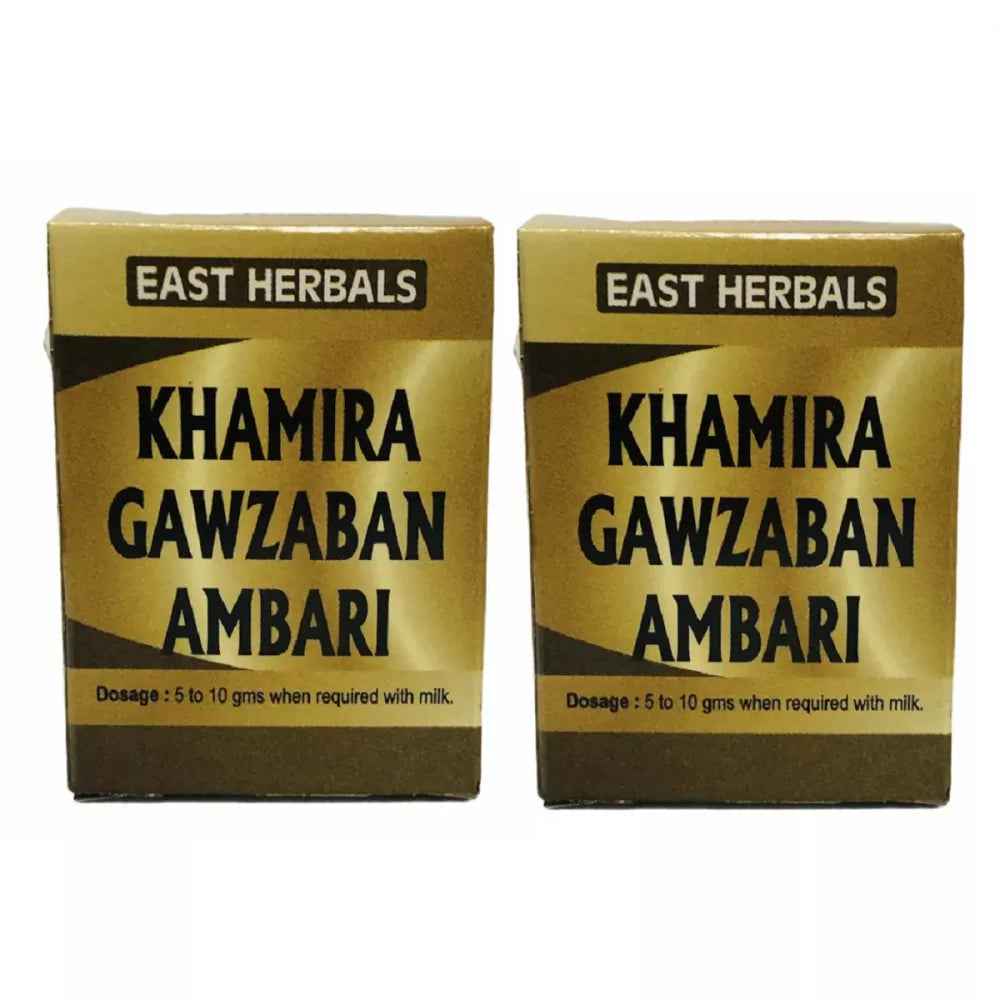 East Herbals Khamira Gawzaban Ambari - 60 gms (Pack of 2)