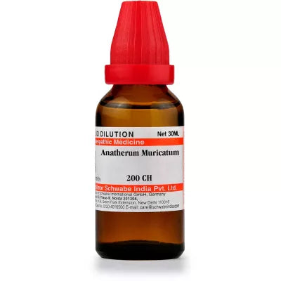 Dr. Willmar Schwabe India Anatherum Muricatum Dilution image 4