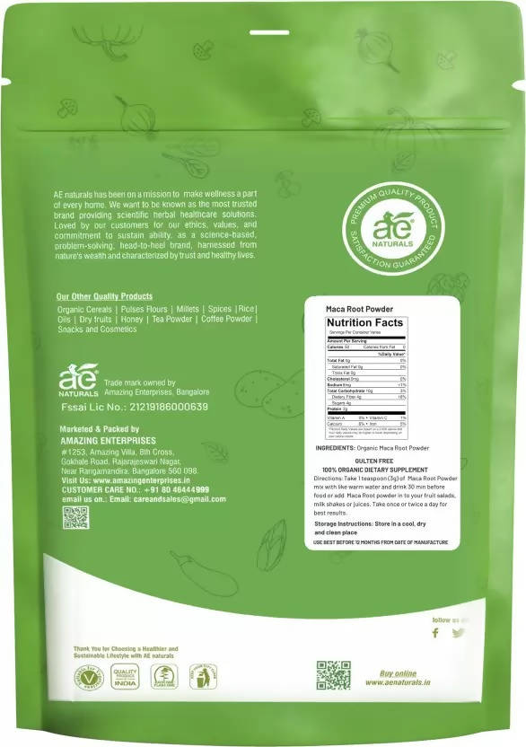 Ae Naturals Maca Root Powder image 4