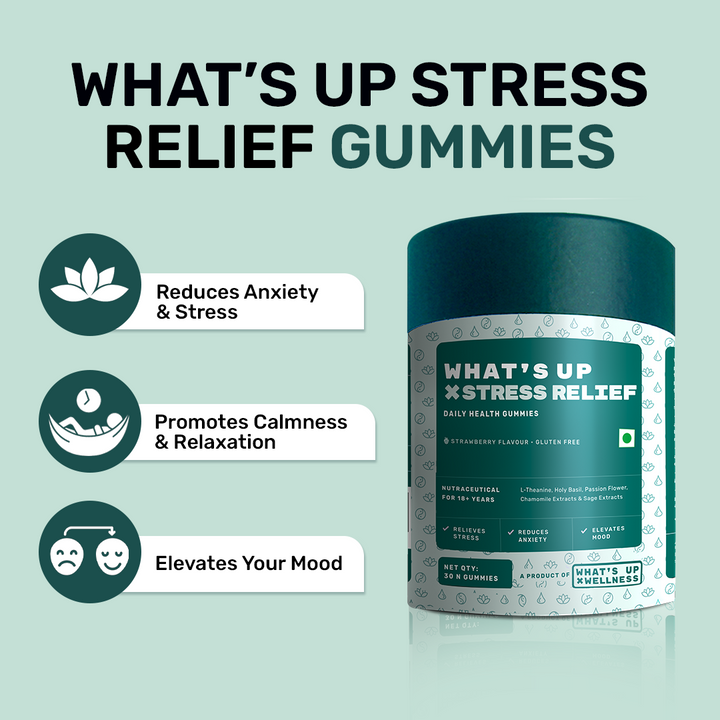 What's Up Wellness Stress Relief & Anxiety Relief Gummies image 5