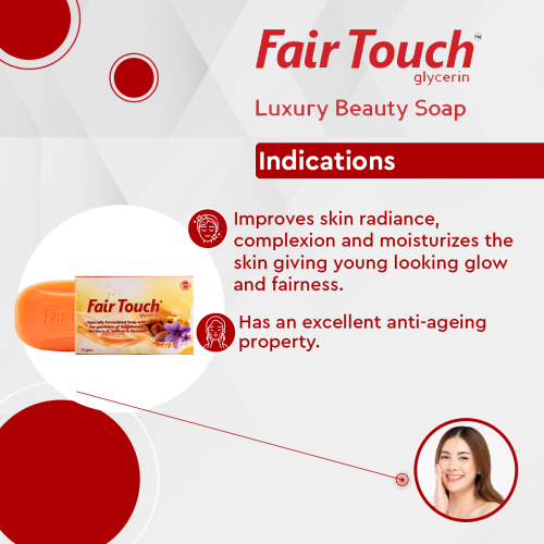Allen Homeopathy Fair Touch Glycerin Luxury Beauty Soap image 2