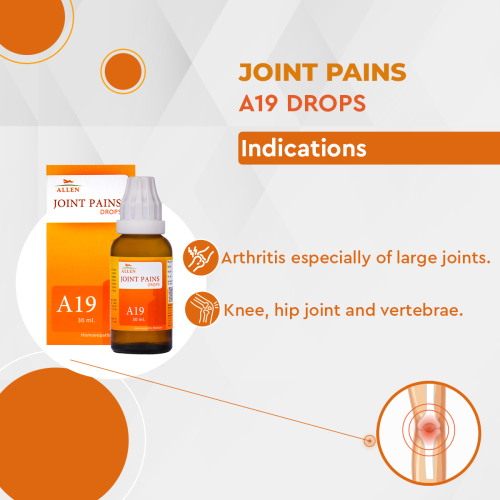 Allen Homeopathy A19 Joint Support Drops image 2