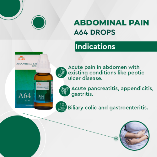 Allen Homeopathy A64 Drops - 30 ml image 3
