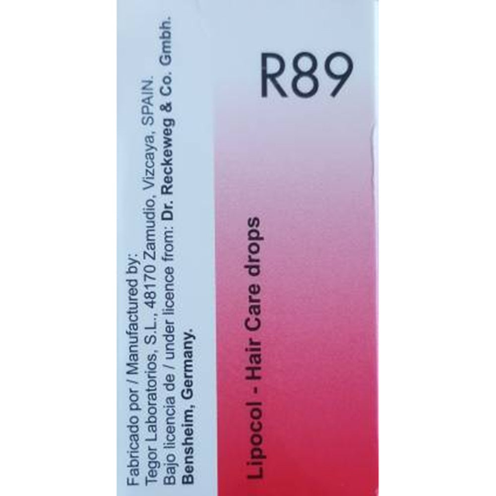 Dr. Reckeweg R89 Hair Care Drops - 30 ml image 2