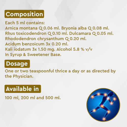 Allen Homeopathy Joint Support Syrup image 3