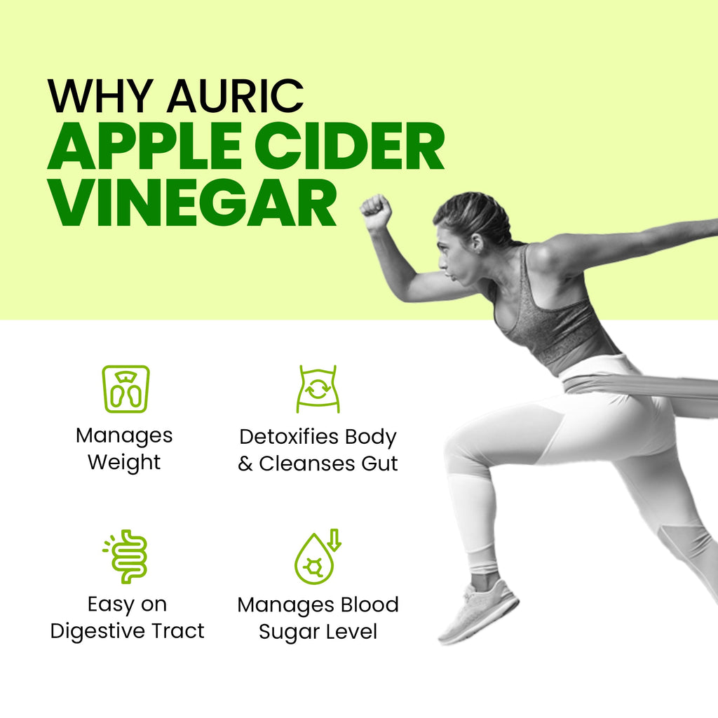 Auric Apple Cider Vinegar Effervescent Tablets with Vitamins Drop Fizz & Drink image 2