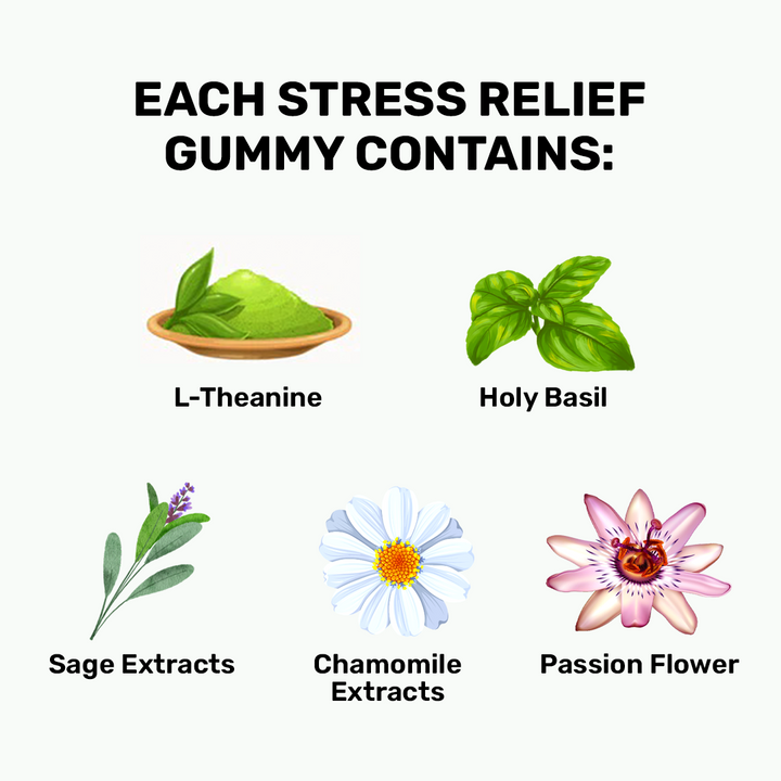 What's Up Wellness Stress Relief & Anxiety Relief Gummies image 3