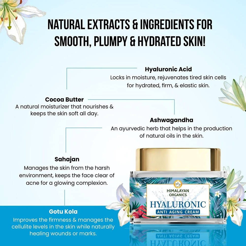 Himalayan Organics Hyaluronic Anti Aging Cream image 6