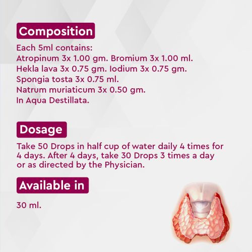 Allen Homeopathy A52 Thyroid Drops - 30 ml image 3