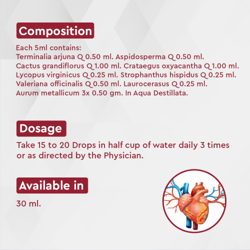 Allen Homeopathy A60 Cardiforte Drops image 3