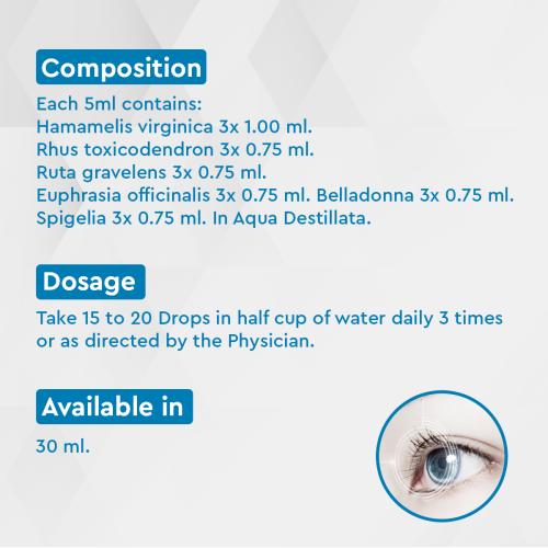 Allen Homeopathy A12 Eye Care Oral Drops image 3