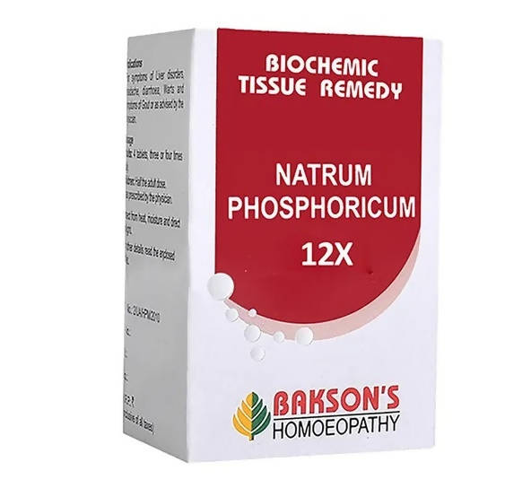 Bakson's Homeopathy Natrum Phosphoricum Biochemic Tablets image 3