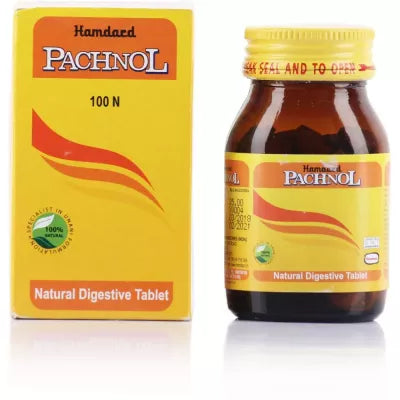 Hamdard Pachnol Tablets - 100 tabs image 2