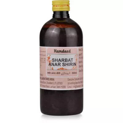 Hamdard Sharbat Anar Shirin - 500 ml image 2
