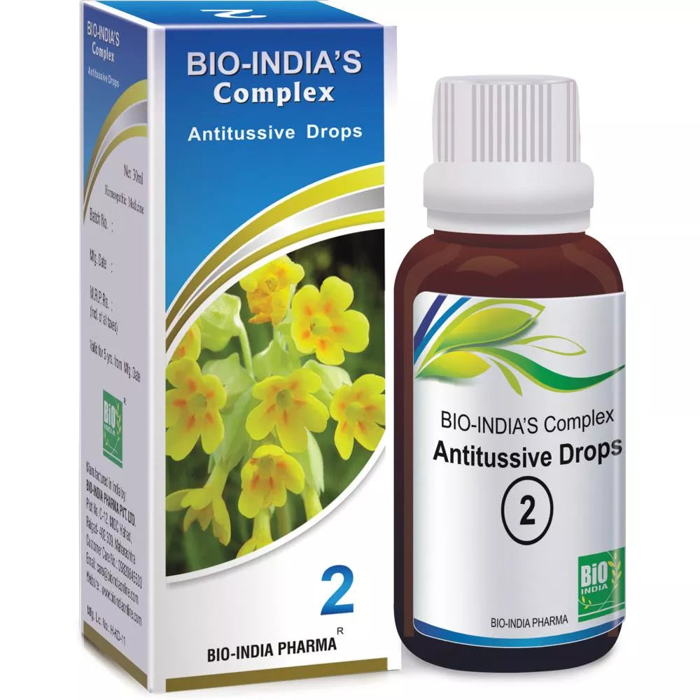 Bio India Complex 2 Antitussive Drop - 30 ml