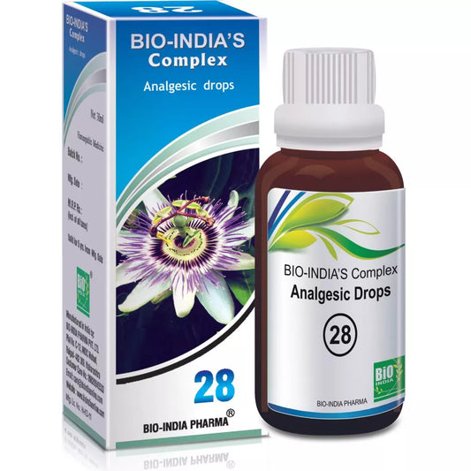 Bio India Complex 28 Analgesic Drop - 30 ml