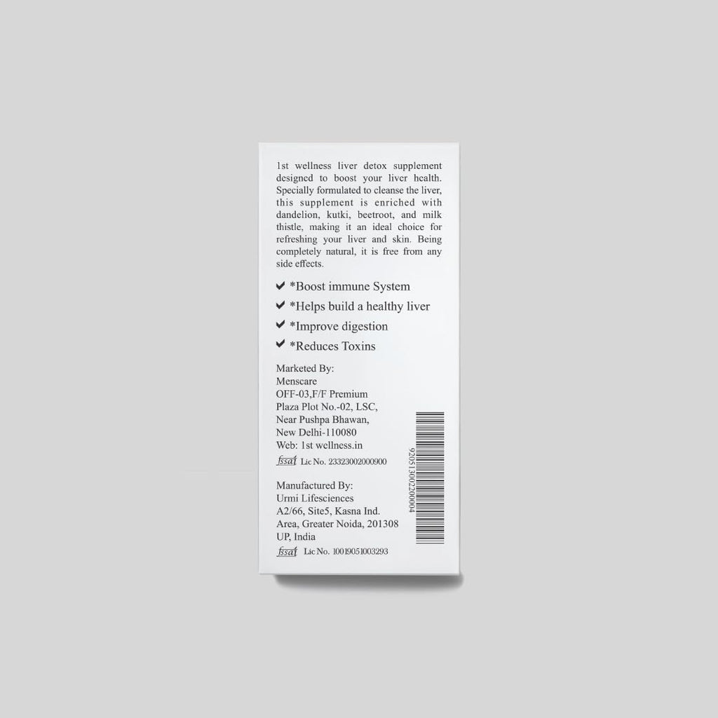 1stwellness Mix With Milk Thistle - 60 Cap image 3